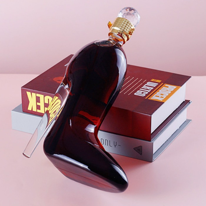 High heel Wine bottle