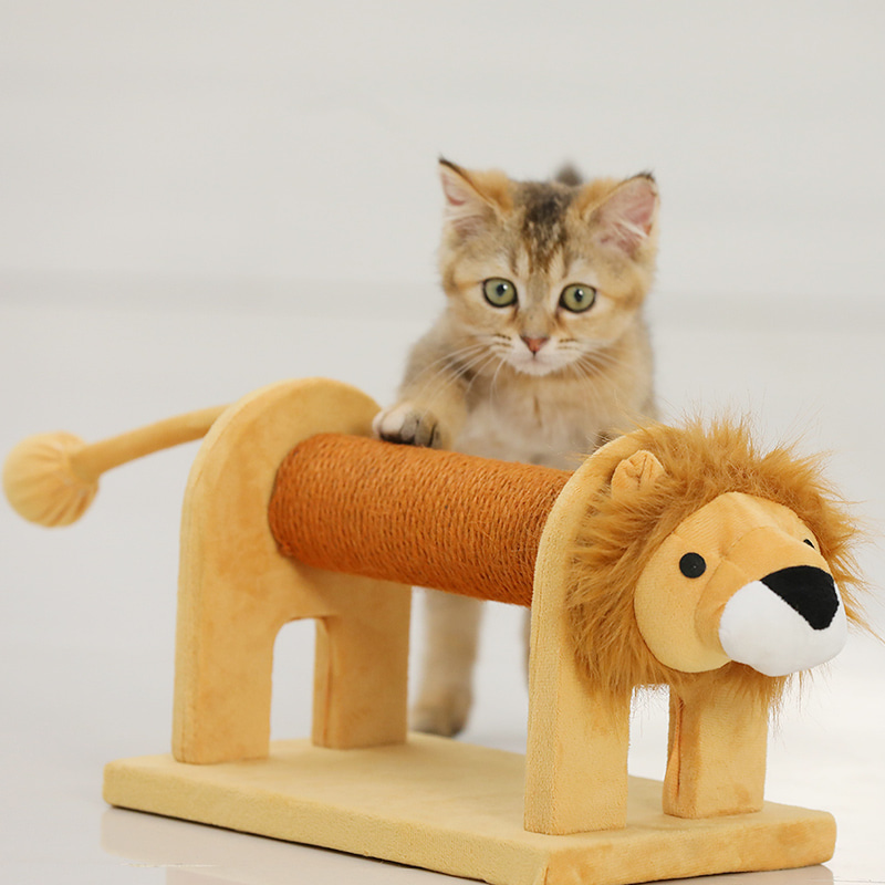 고양이 사자 코끼리 스크래처 반려묘 장난감
